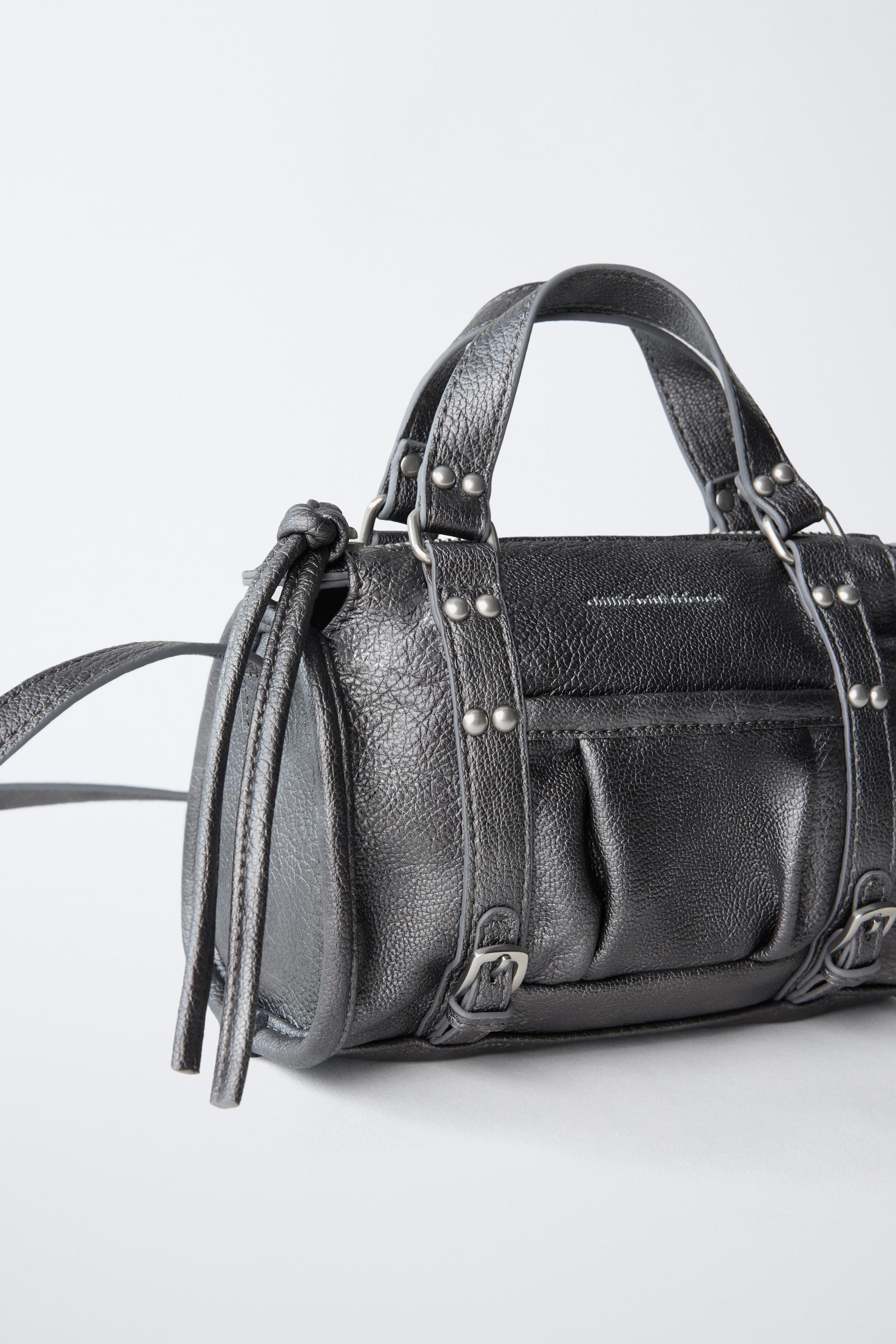 METALLIC CROSSBODY BAG
